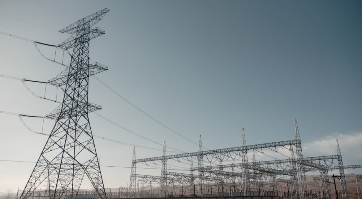 The pylons are in the wilderness